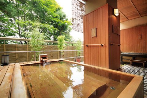 温泉も素敵な旅館