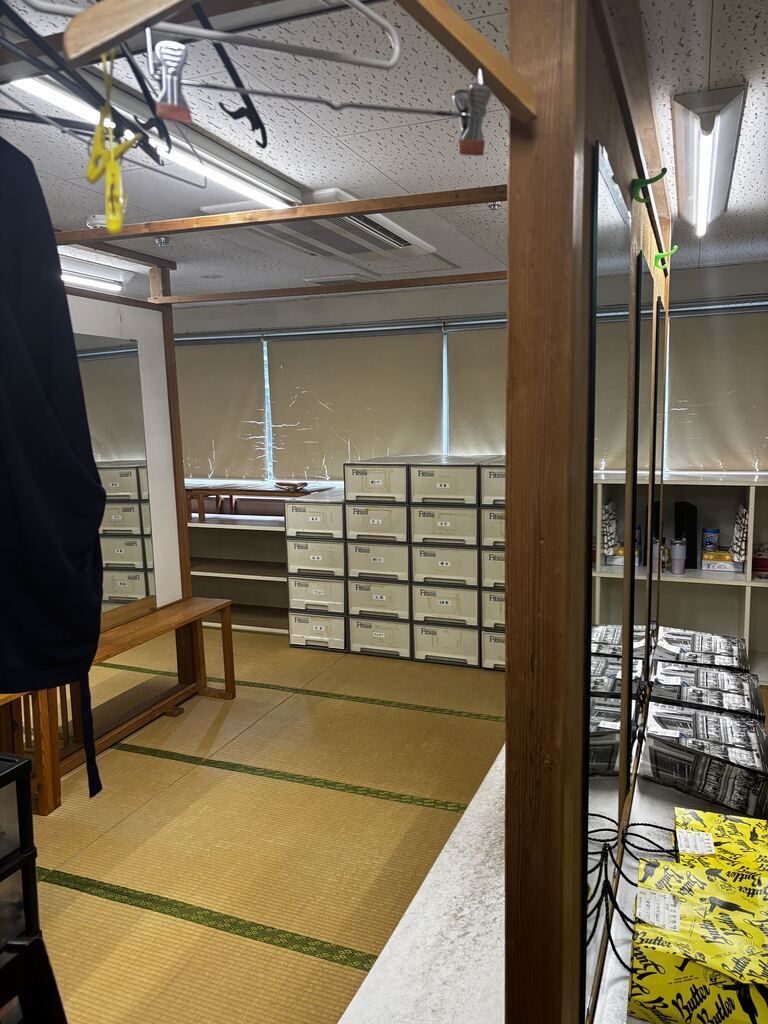 更衣室も綺麗
