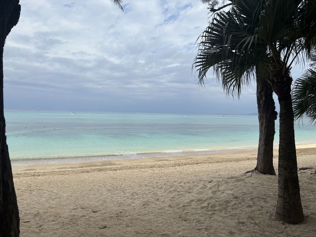 近くには海も広がっています