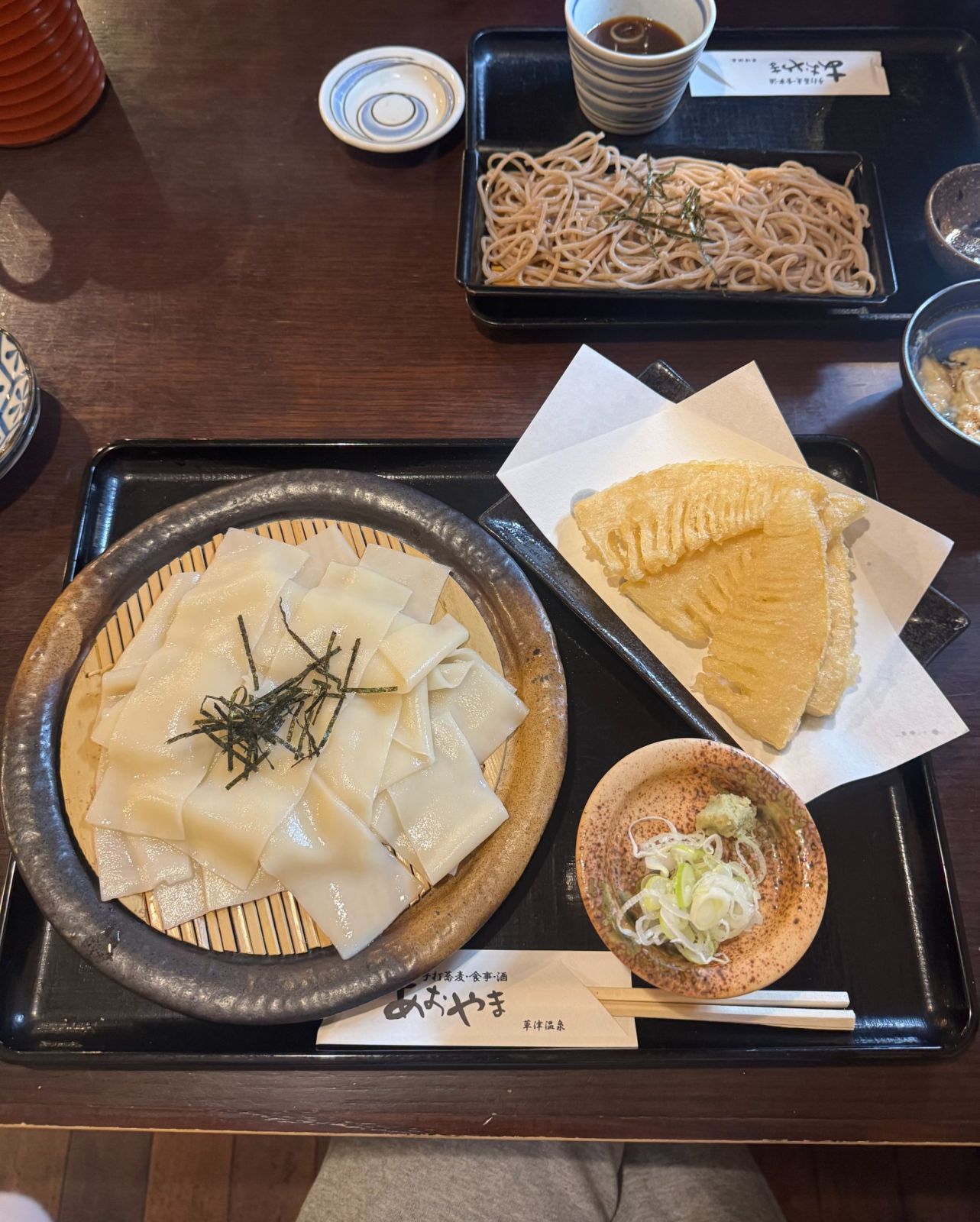 【草津グルメ】ひもかわうどん♪　