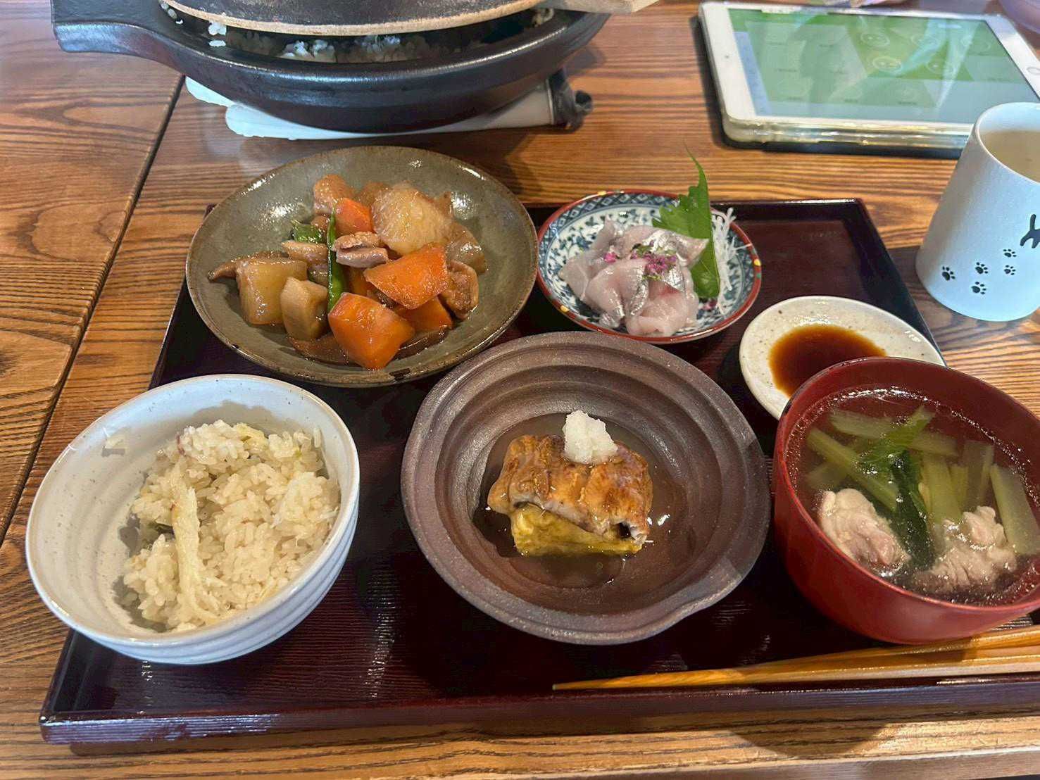 大好評の賄い〇