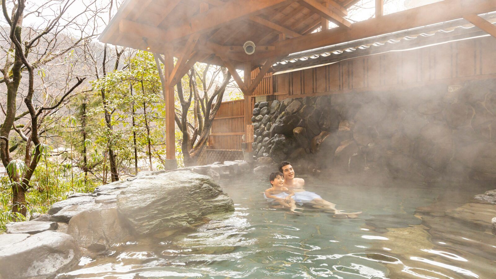 大江戸温泉物語Premium山中グランドホテルでは、温泉入浴可能です！リフレッシュしてください！