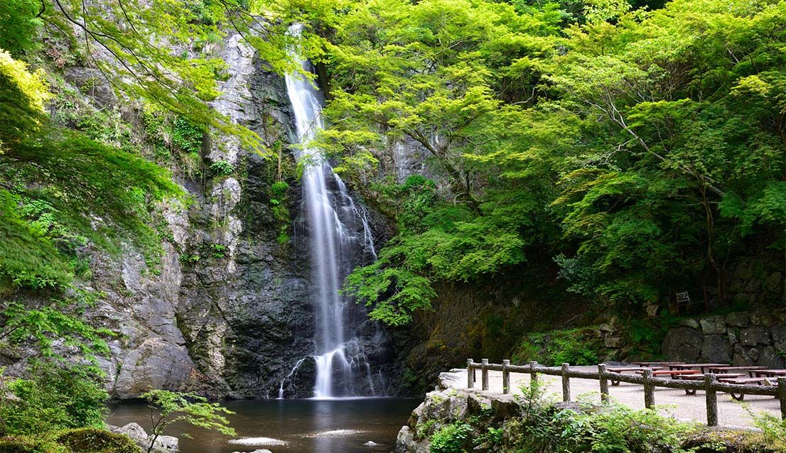 箕面大滝も近い立地です！