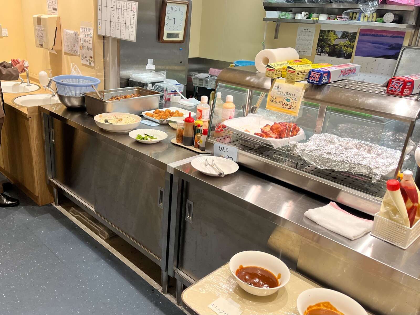 従業員食堂の様子②