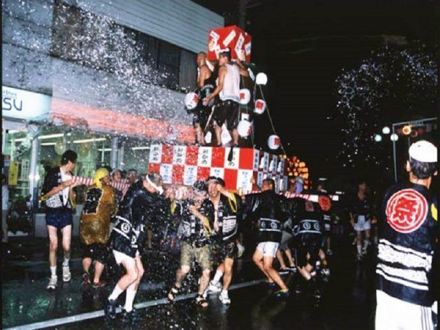 あわら湯かけまつり♪