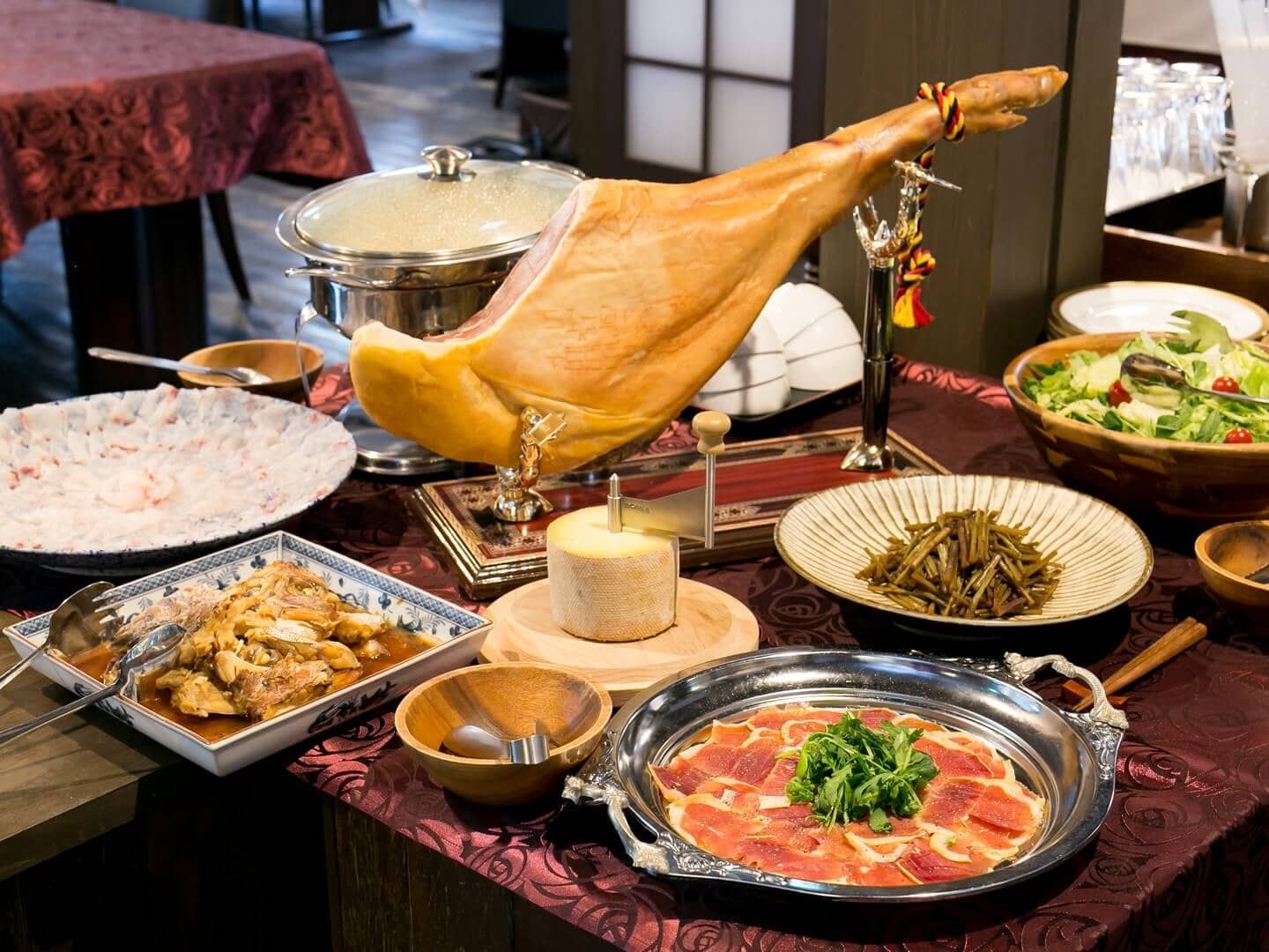 提供するお料理の一例