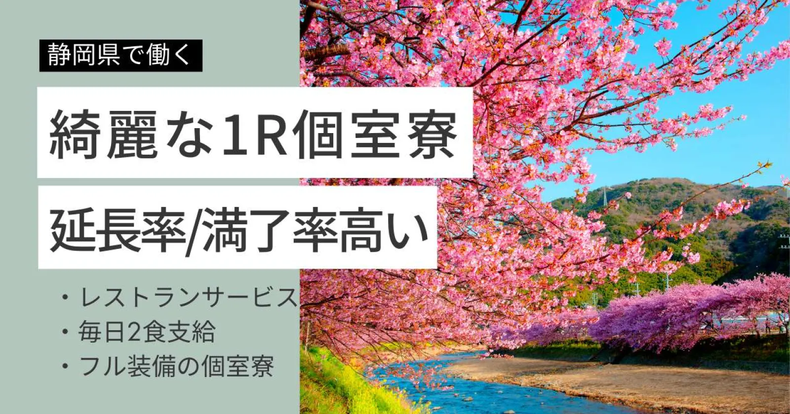 【新築個室寮】伊豆の絶景リゾートホテルでレストランサービスのお仕事です!