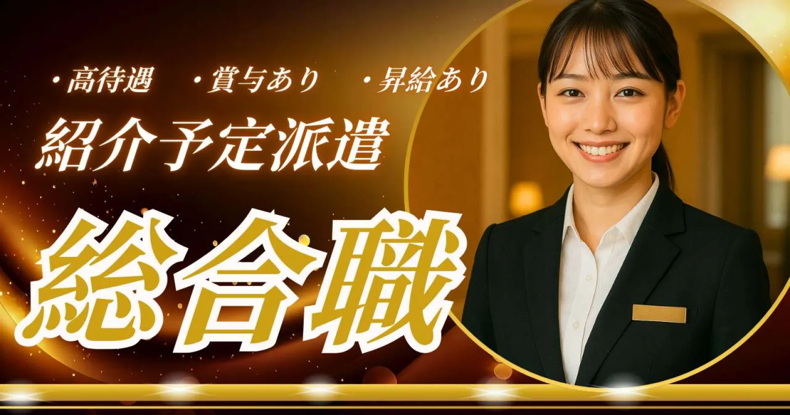 【時給1,350円】函館の人気ホテルで正社員を目指す総合職スタッフ