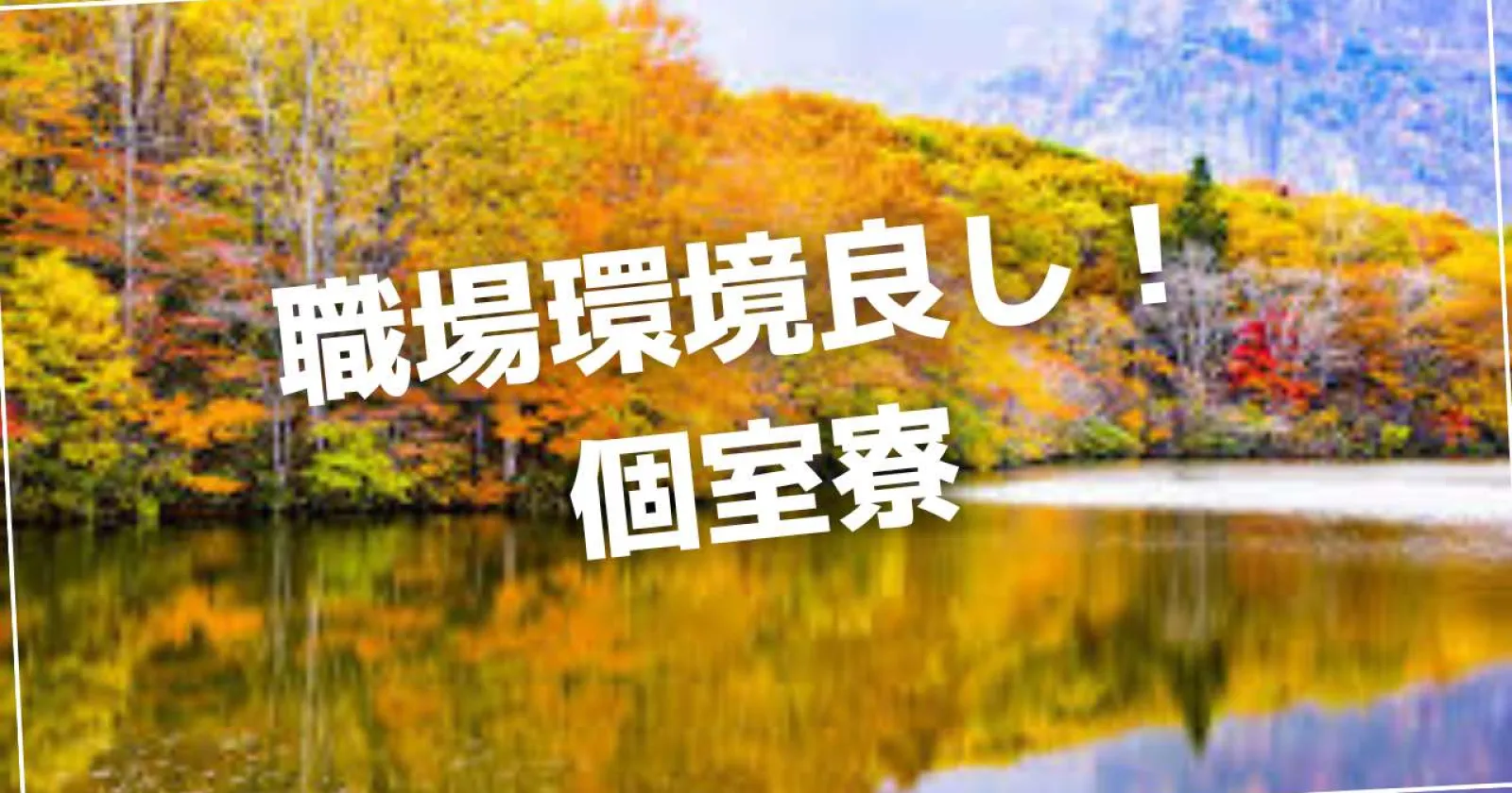 【個室寮・温泉無料】長野の温泉旅館で接客や裏方業務を幅広く担当