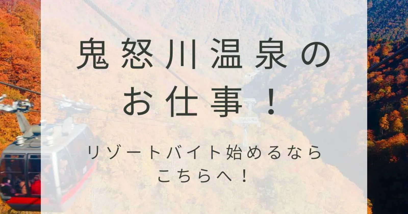 【大手グループホテル】【職場環境◎】栃木エリアの人気温泉地でレストランのお仕事!